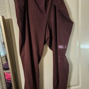 Lane Bryant Rich Wine Trousers